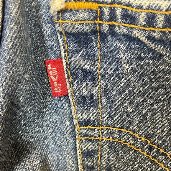 Vintage Levis 505 Unisex Medium Wash Regular Fit Straight Leg 29/30 - Picture 8 of 10